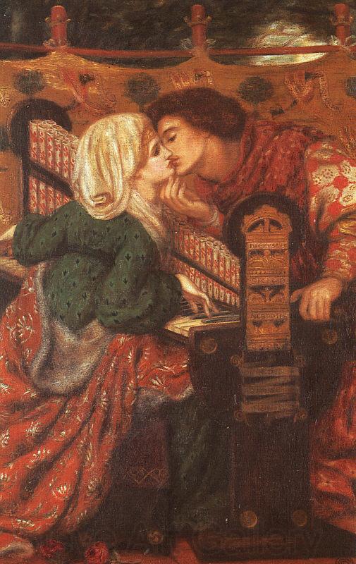 Dante Gabriel Rossetti King Rene's Honeymoon Spain oil painting art